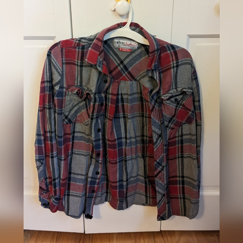Flannel Shirt , Red , Empyre